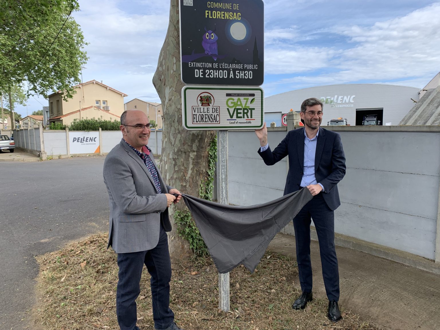 A Florensac On Voit La Ville En Vert Et Cest Une Premi Re En France